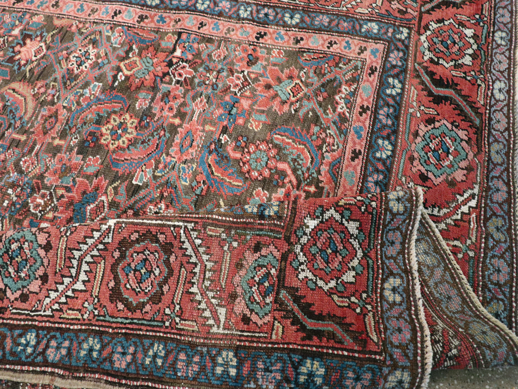 Antique Persian Bakshaish Carpet, No.13629 - Galerie Shabab