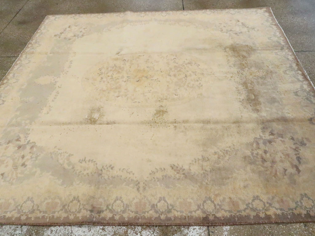 Vintage Indian Lahore Rug, No.13640 - Galerie Shabab