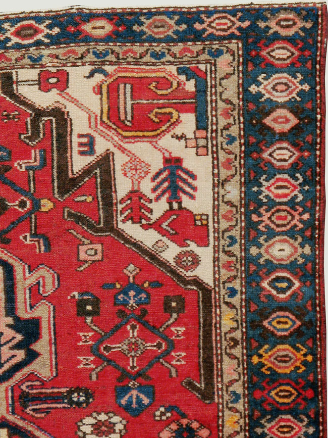 Vintage Persian Malayer Rug, No.13647 - Galerie Shabab