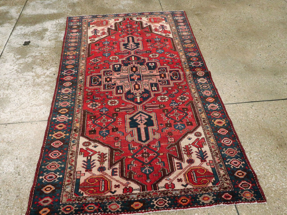 Vintage Persian Malayer Rug, No.13647 - Galerie Shabab