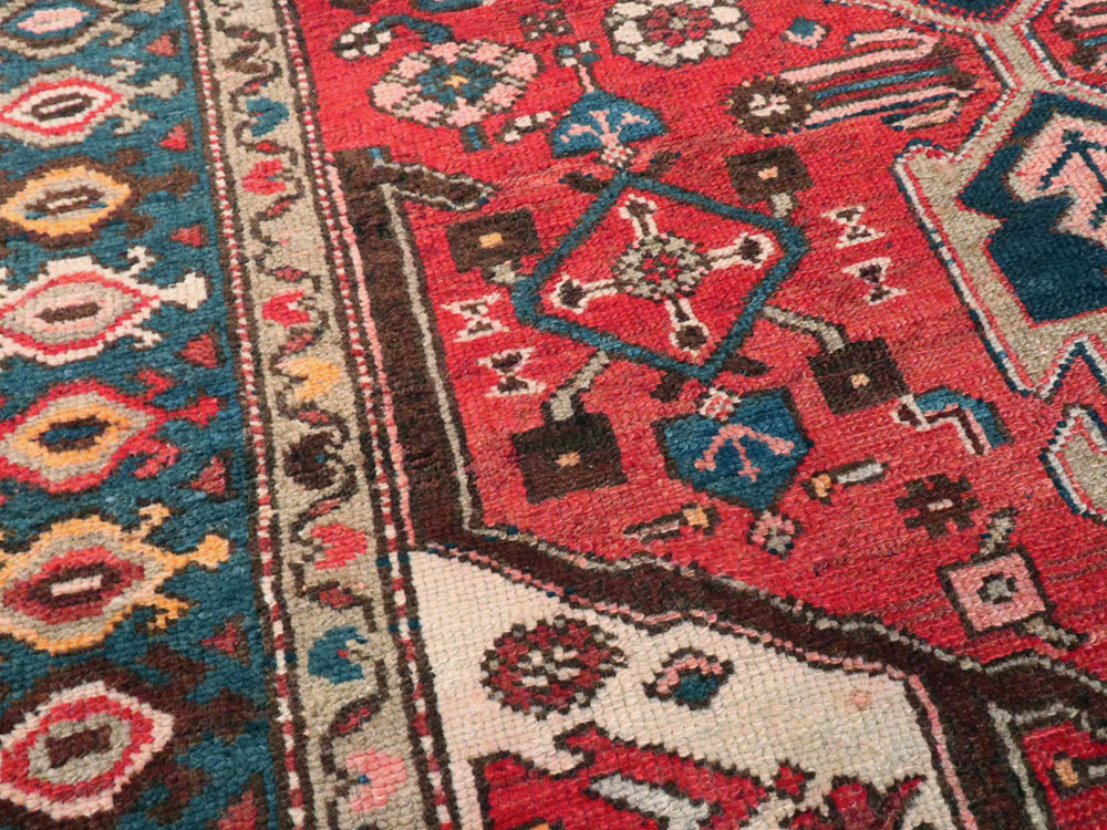 Vintage Persian Malayer Rug, No.13647 - Galerie Shabab