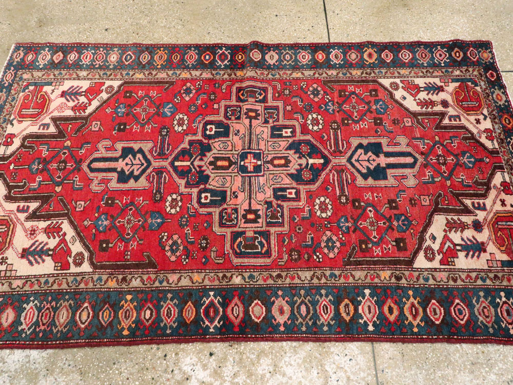 Vintage Persian Malayer Rug, No.13647 - Galerie Shabab