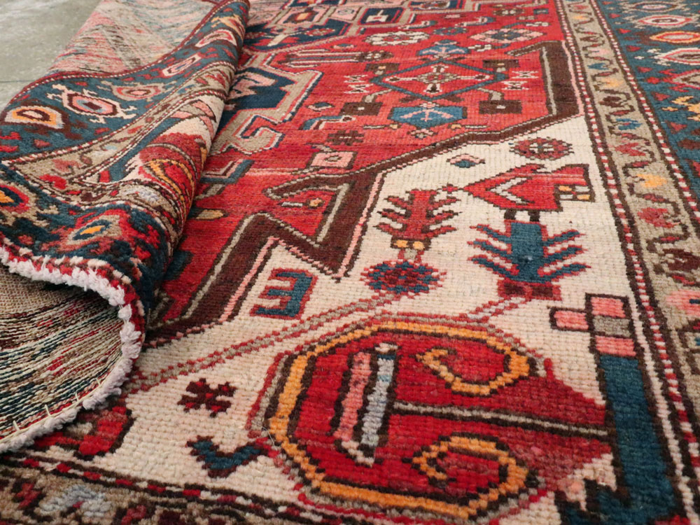 Vintage Persian Malayer Rug, No.13647 - Galerie Shabab