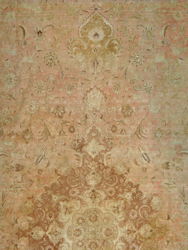 Vintage Persian Tabriz Carpet, No.13693 - Galerie Shabab