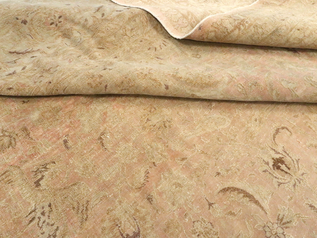 Vintage Persian Tabriz Carpet, No.13693 - Galerie Shabab