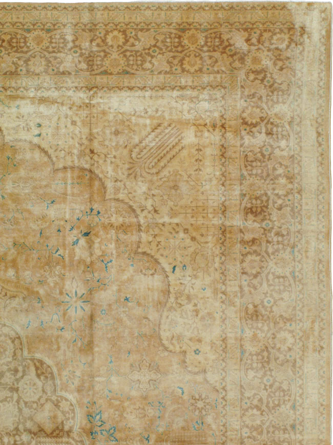 Vintage Persian Tabriz Carpet, No.13706 - Galerie Shabab