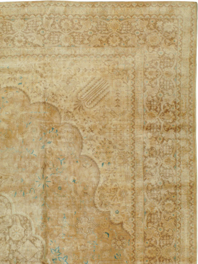 Vintage Persian Tabriz Carpet, No.13706 - Galerie Shabab