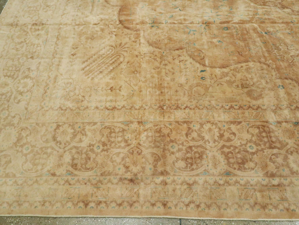 Vintage Persian Tabriz Carpet, No.13706 - Galerie Shabab