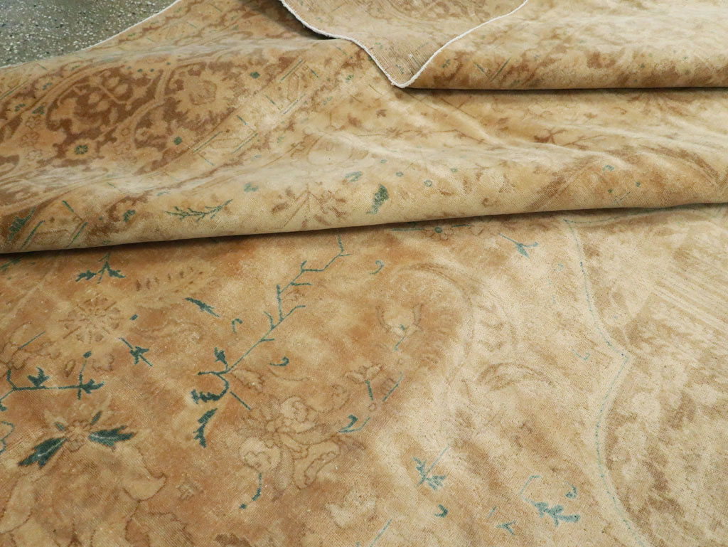 Vintage Persian Tabriz Carpet, No.13706 - Galerie Shabab