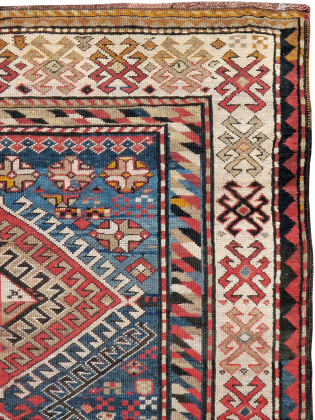 Antique Caucasian Kazak Rug, No.13717 - Galerie Shabab