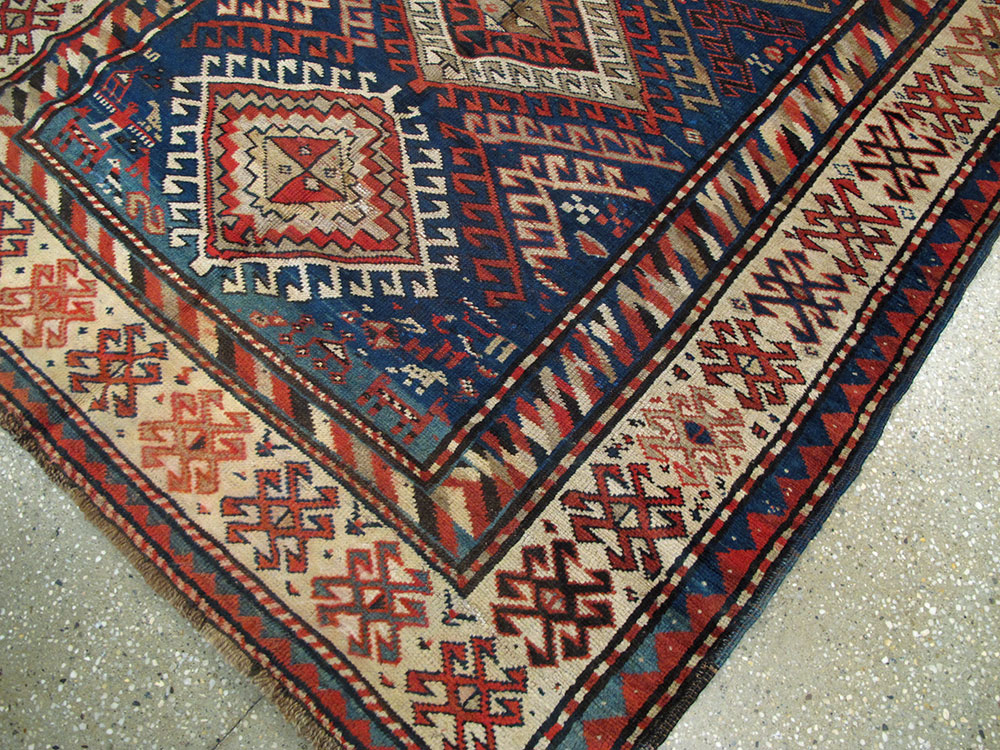 Antique Caucasian Kazak Rug, No.13717 - Galerie Shabab