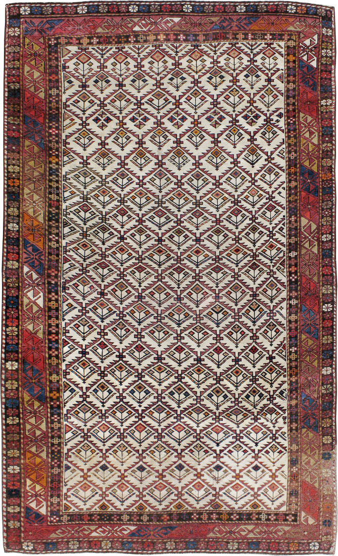 Antique Caucasian Shirvan Rug, No.13718 - Galerie Shabab