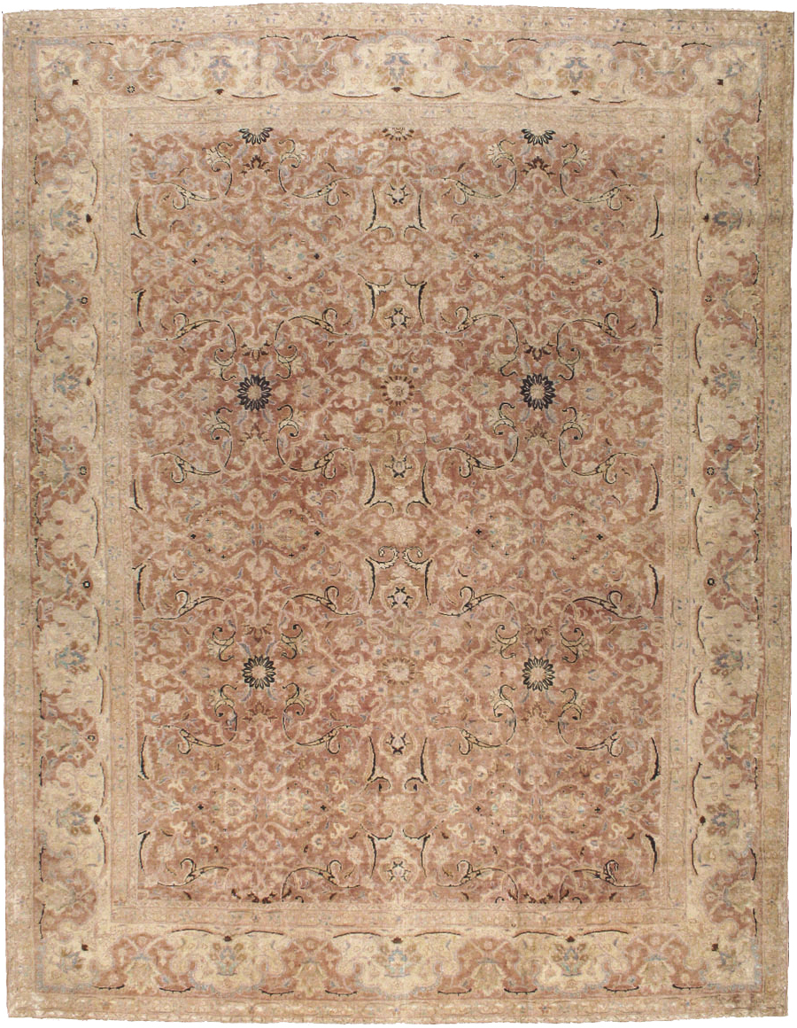 Antique Persian Tabriz Carpet, No.13724 - Galerie Shabab