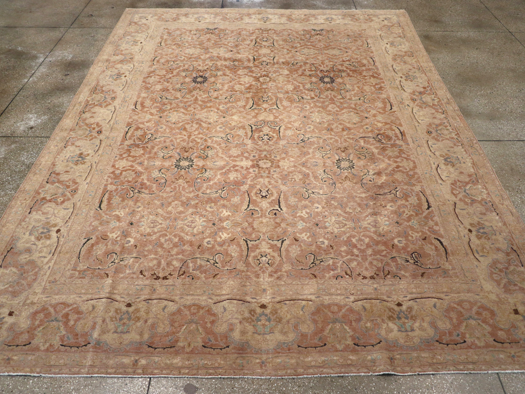 Antique Persian Tabriz Carpet, No.13724 - Galerie Shabab