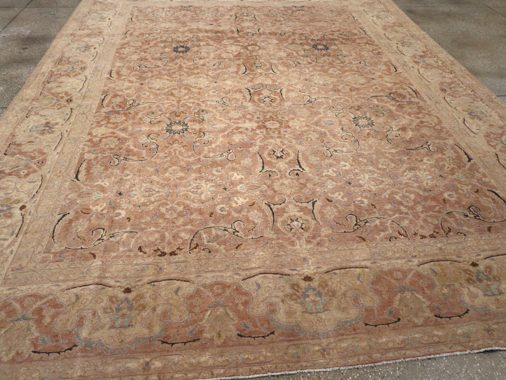 Antique Persian Tabriz Carpet, No.13724 - Galerie Shabab