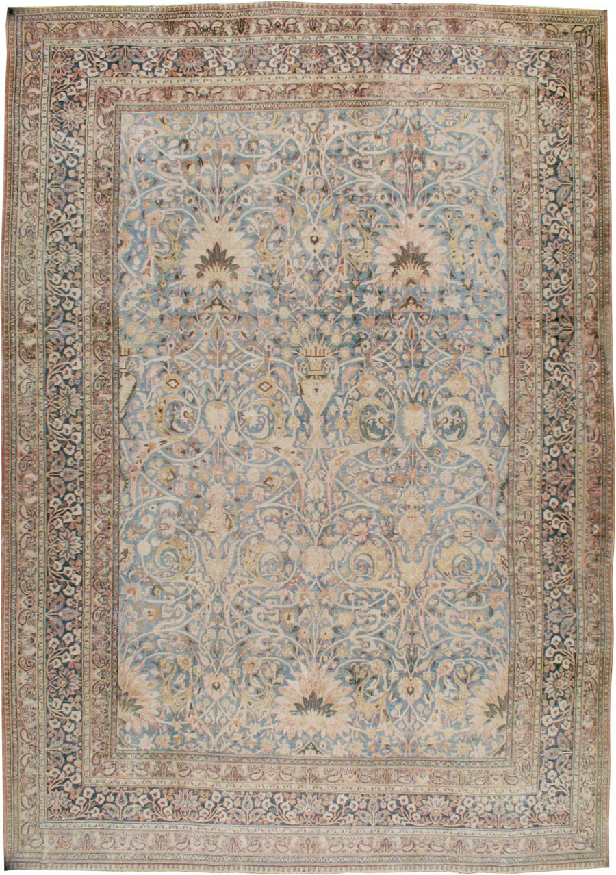 Antique Persian Mashad Carpet, No.13726 - Galerie Shabab