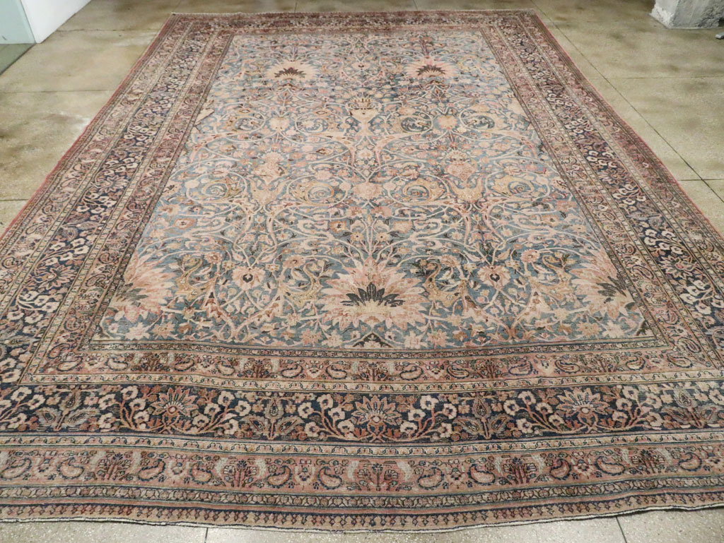 Antique Persian Mashad Carpet, No.13726 - Galerie Shabab