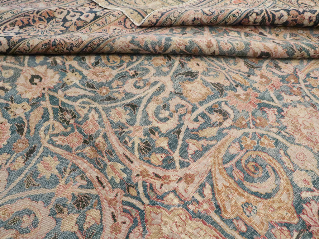 Antique Persian Mashad Carpet, No.13726 - Galerie Shabab