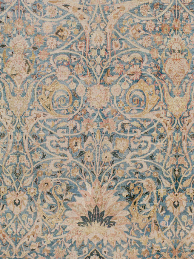 Antique Persian Mashad Carpet, No.13726 - Galerie Shabab