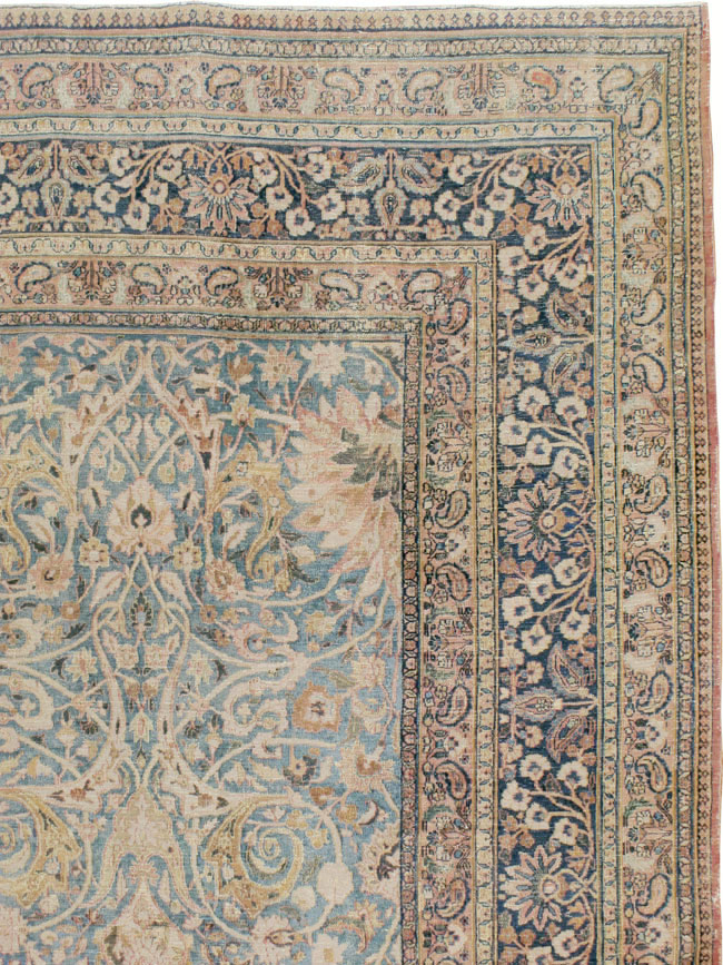 Antique Persian Mashad Carpet, No.13726 - Galerie Shabab