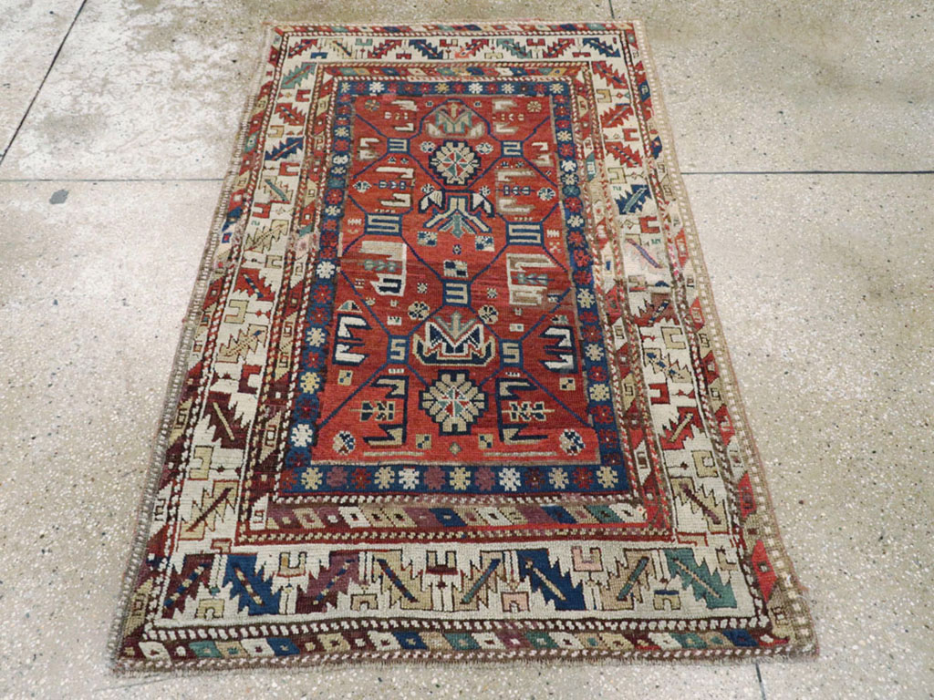 Antique Caucasian Kazak Rug, No.13745 - Galerie Shabab