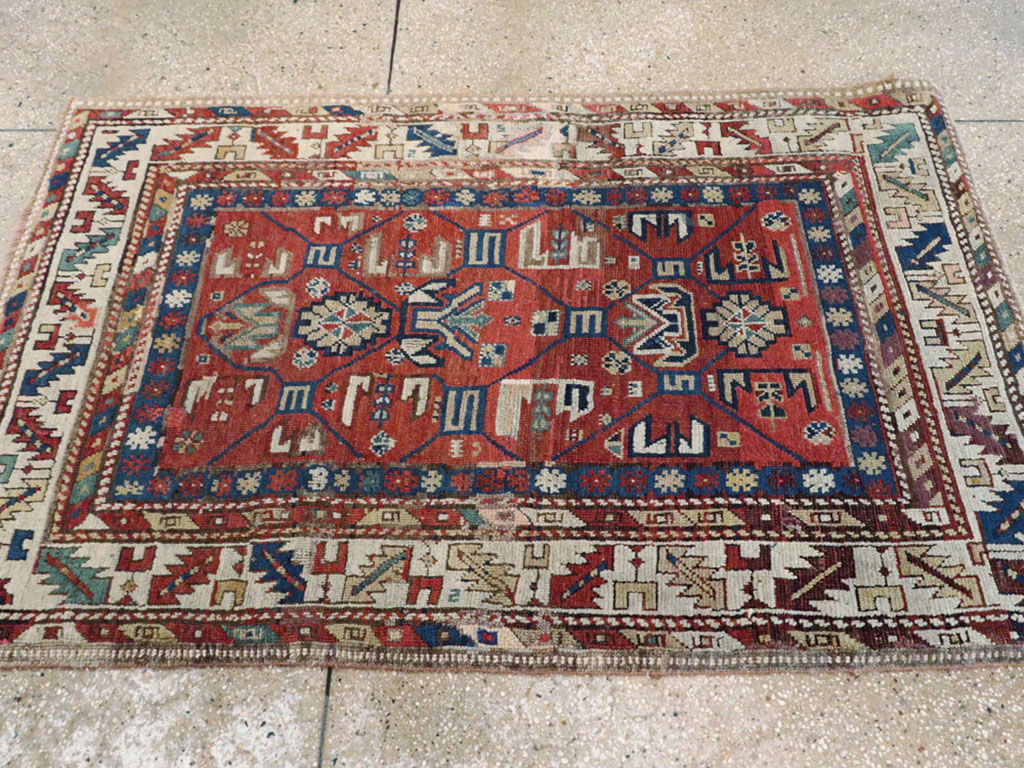 Antique Caucasian Kazak Rug, No.13745 - Galerie Shabab