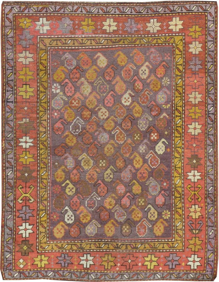 Antique Caucasian Kazak Rug, No.13746 - Galerie Shabab