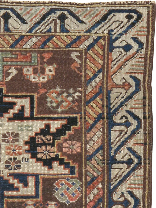 Antique  Caucasian Zeychur Kuba Rug, No.13762 - Galerie Shabab