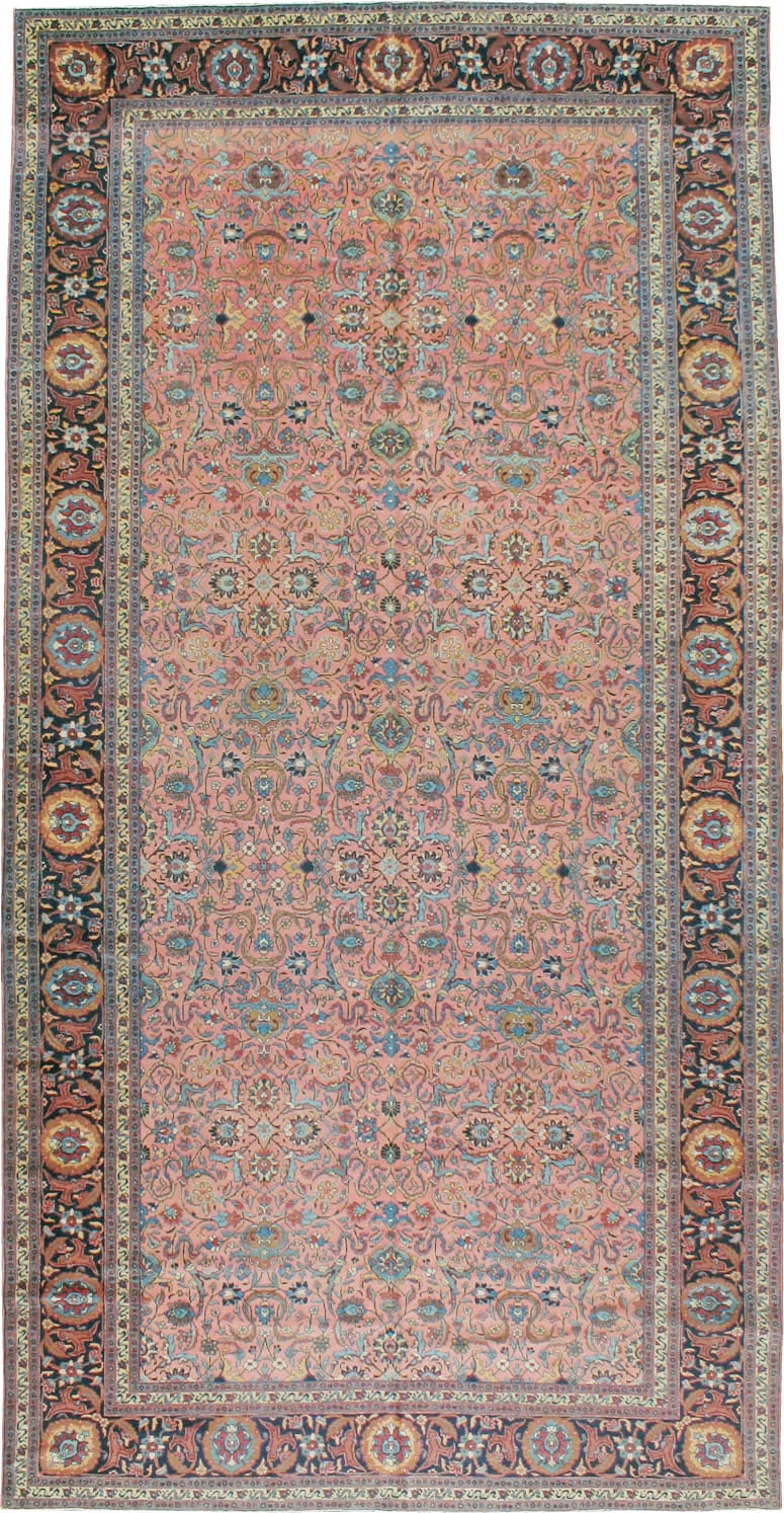 Antique Persian Tabriz Carpet, No.13788 - Galerie Shabab