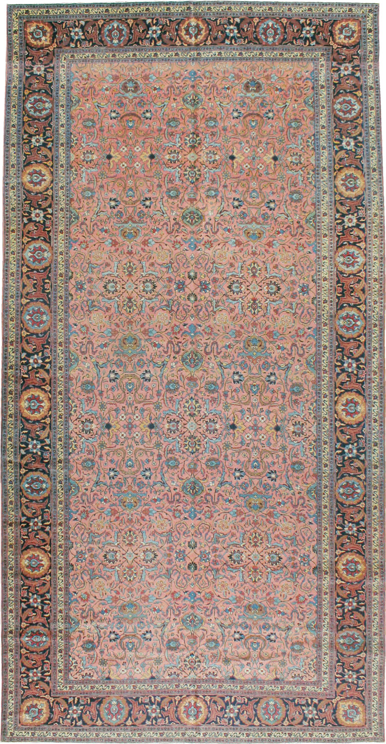 Antique Persian Tabriz Carpet, No.13788 - Galerie Shabab