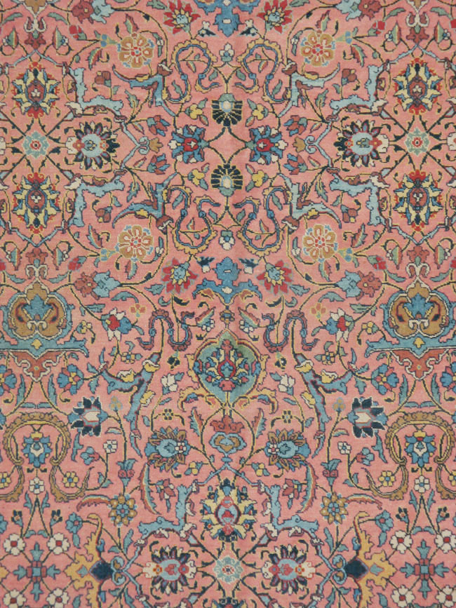 Antique Persian Tabriz Carpet, No.13788 - Galerie Shabab