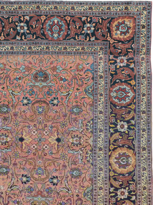 Antique Persian Tabriz Carpet, No.13788 - Galerie Shabab