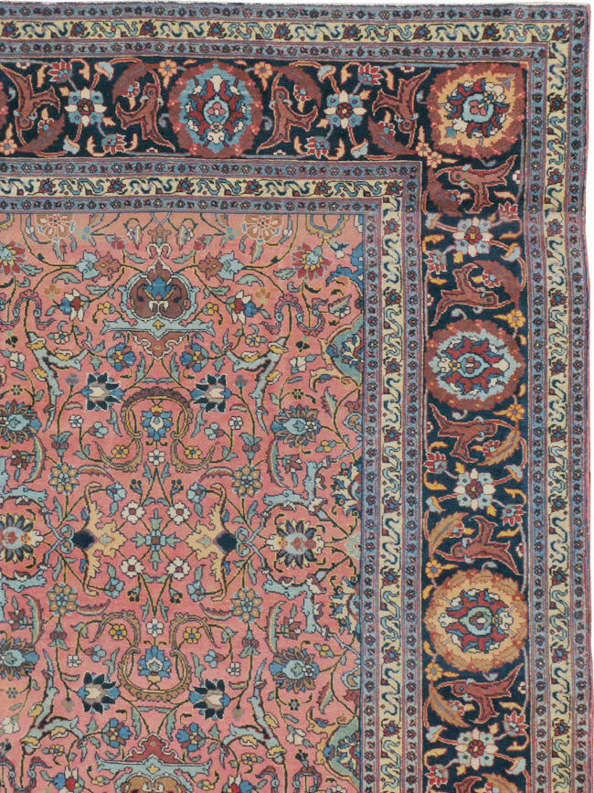 Antique Persian Tabriz Carpet, No.13788 - Galerie Shabab