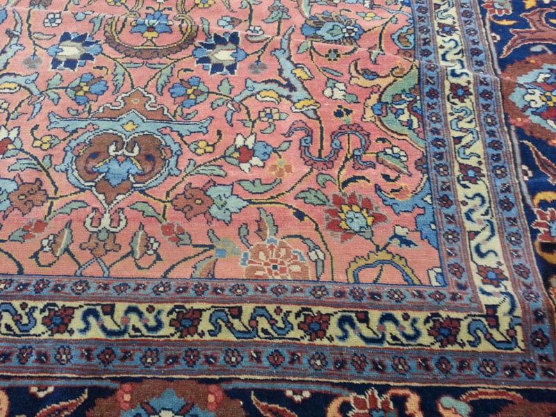 Antique Persian Tabriz Carpet, No.13788 - Galerie Shabab