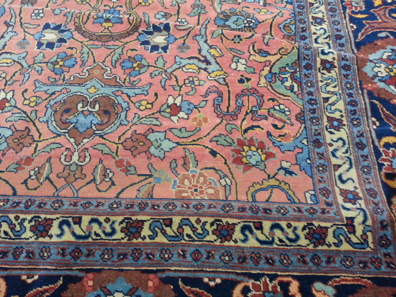 Antique Persian Tabriz Carpet, No.13788 - Galerie Shabab