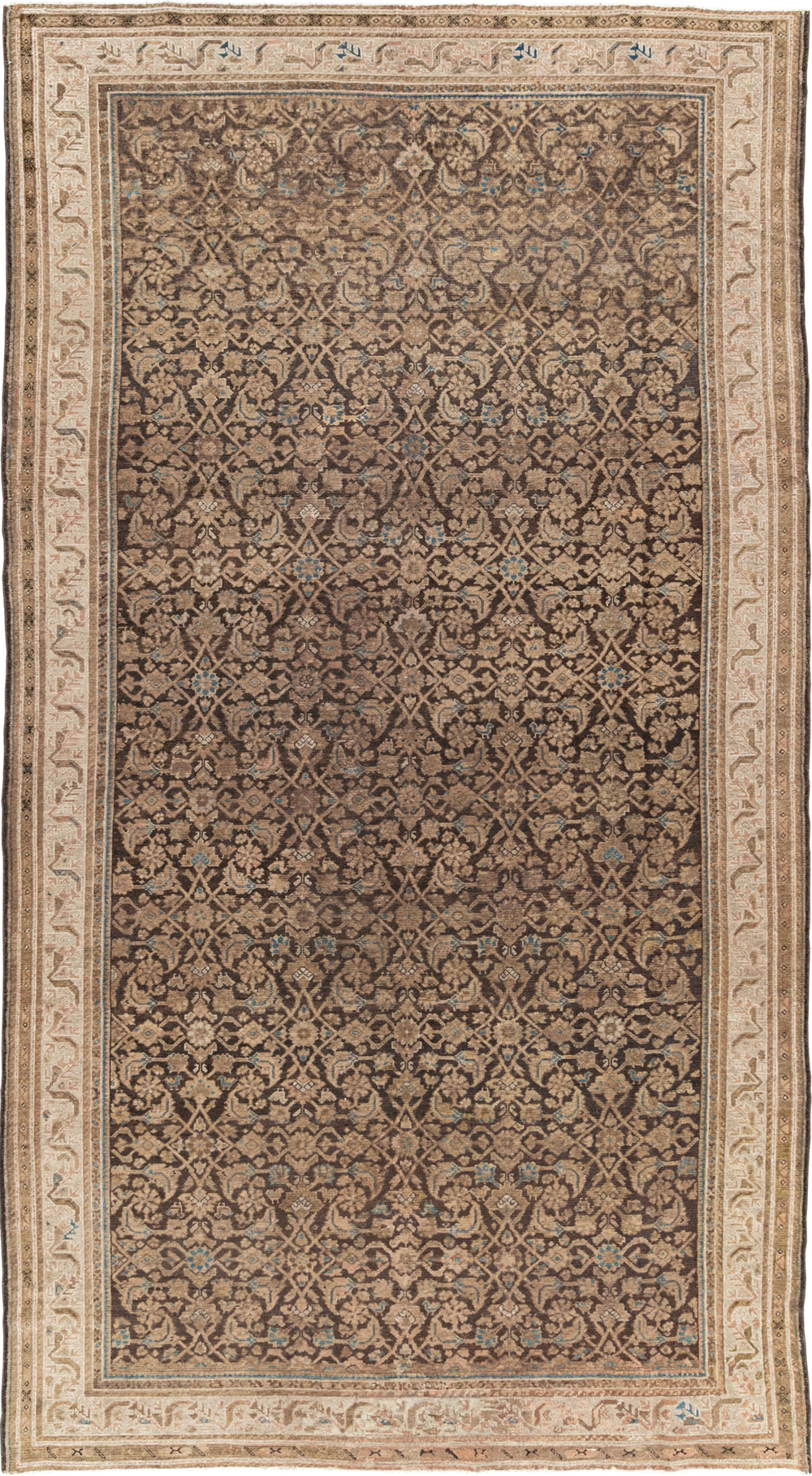 Antique Persian Malayer Gallery Carpet, No.13804 - Galerie Shabab