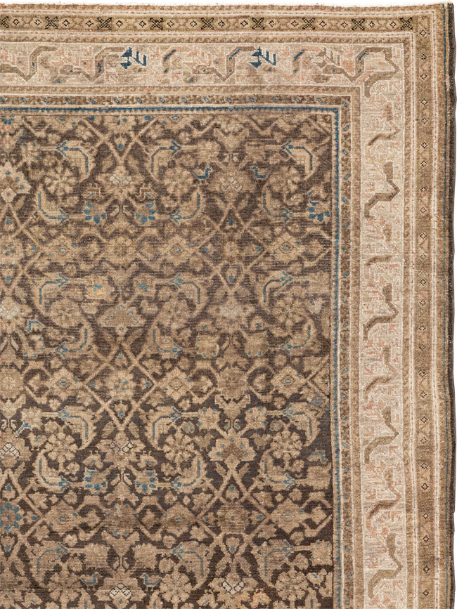 Antique Persian Malayer Gallery Carpet, No.13804 - Galerie Shabab