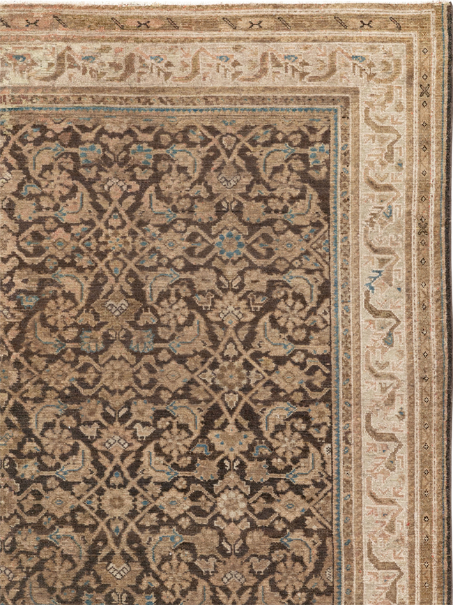 Antique Persian Malayer Gallery Carpet, No.13804 - Galerie Shabab