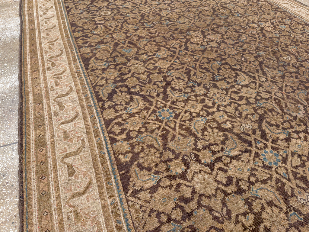 Antique Persian Malayer Gallery Carpet, No.13804 - Galerie Shabab