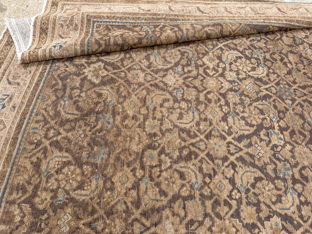 Antique Persian Malayer Gallery Carpet, No.13804 - Galerie Shabab