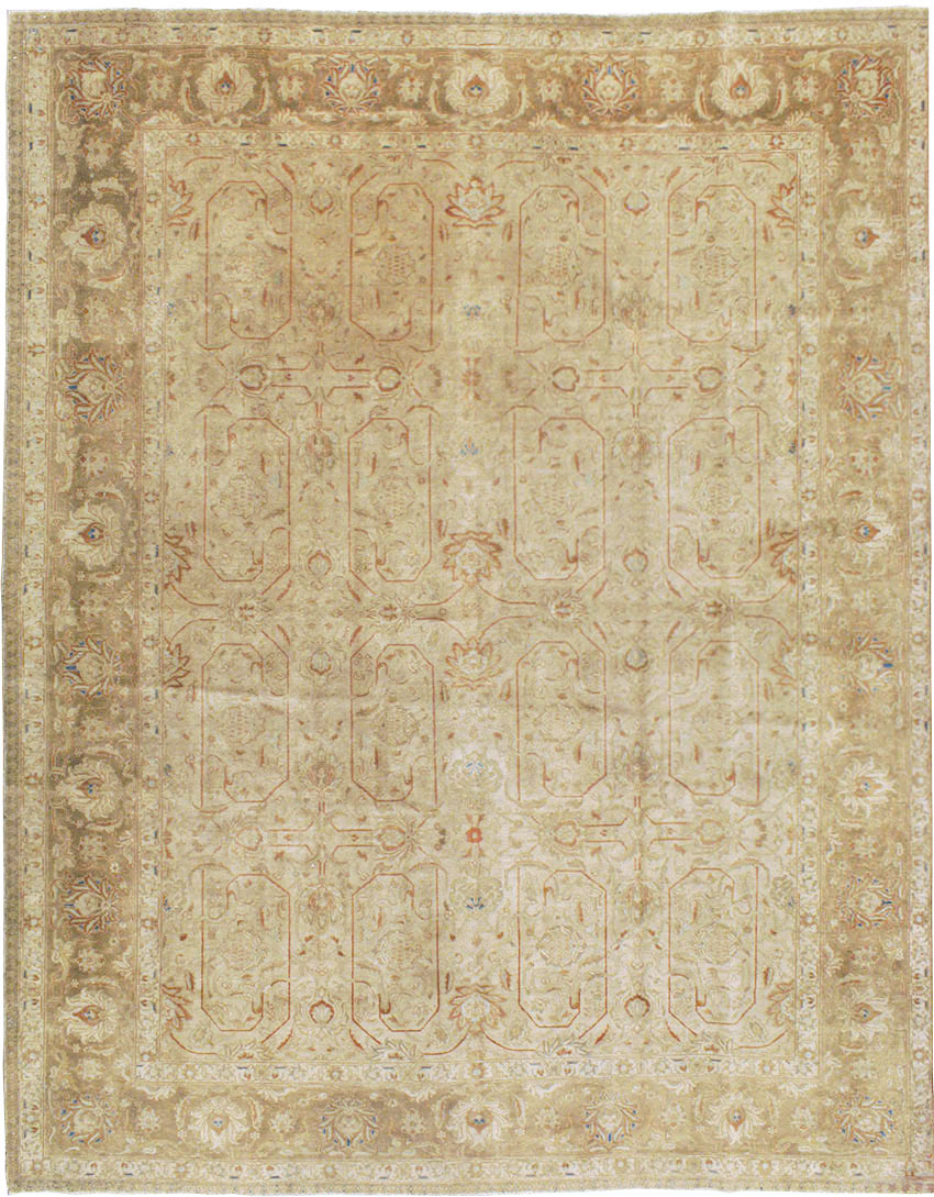 Vintage Persian Tabriz Carpet, No.13806 - Galerie Shabab