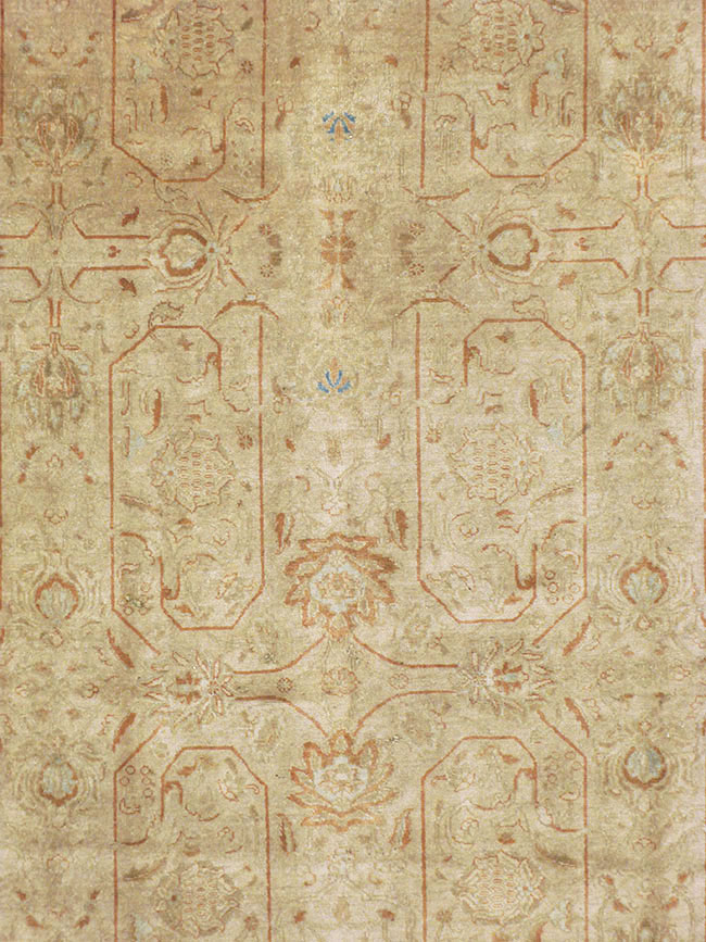 Vintage Persian Tabriz Carpet, No.13806 - Galerie Shabab