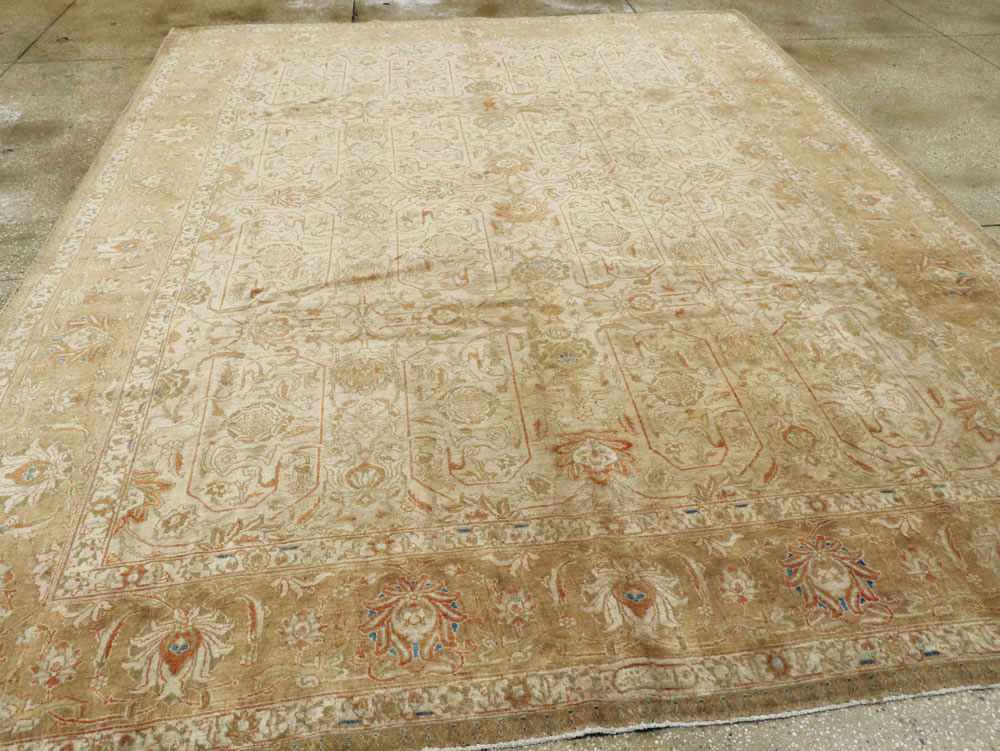 Vintage Persian Tabriz Carpet, No.13806 - Galerie Shabab