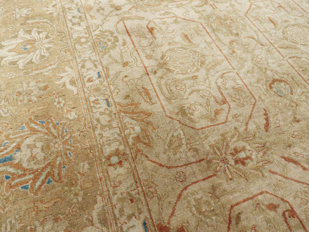 Vintage Persian Tabriz Carpet, No.13806 - Galerie Shabab