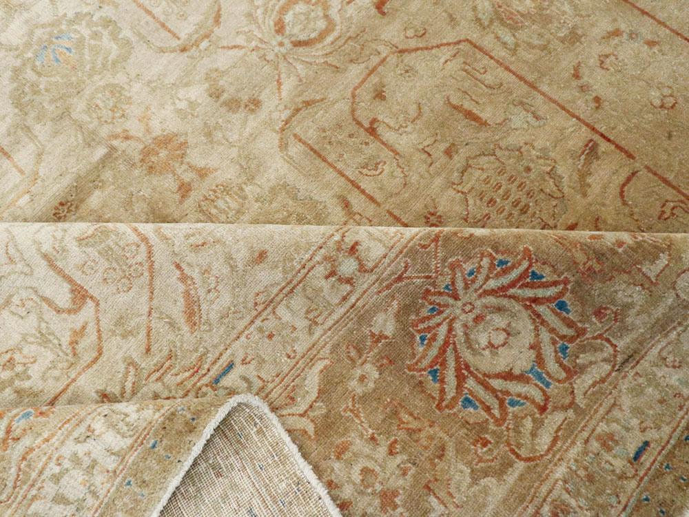 Vintage Persian Tabriz Carpet, No.13806 - Galerie Shabab