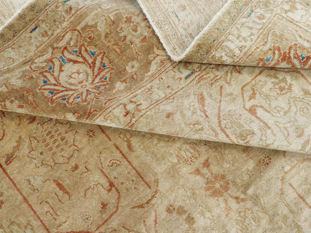 Vintage Persian Tabriz Carpet, No.13806 - Galerie Shabab