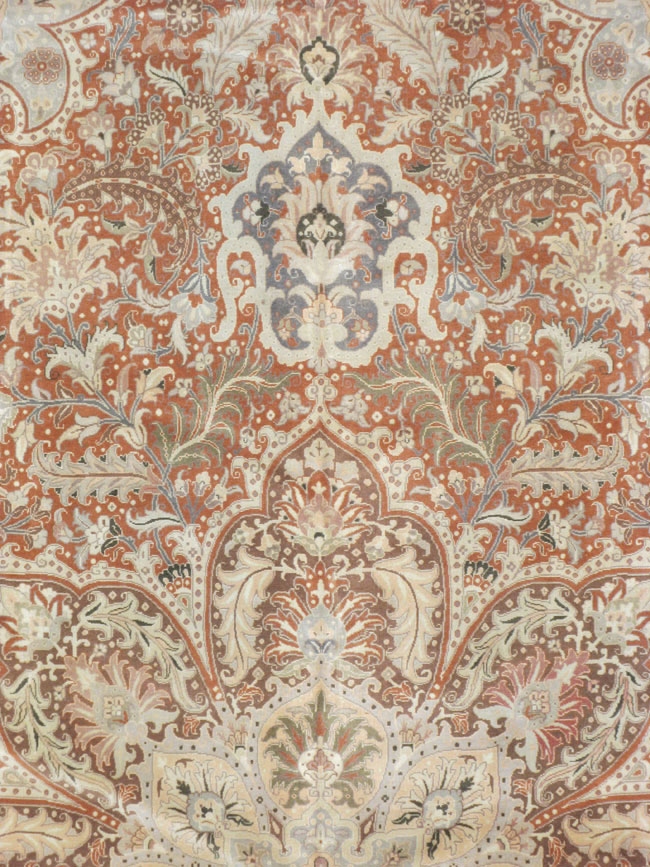 Vintage Persian Tabirz Carpet, No.13815 - Galerie Shabab