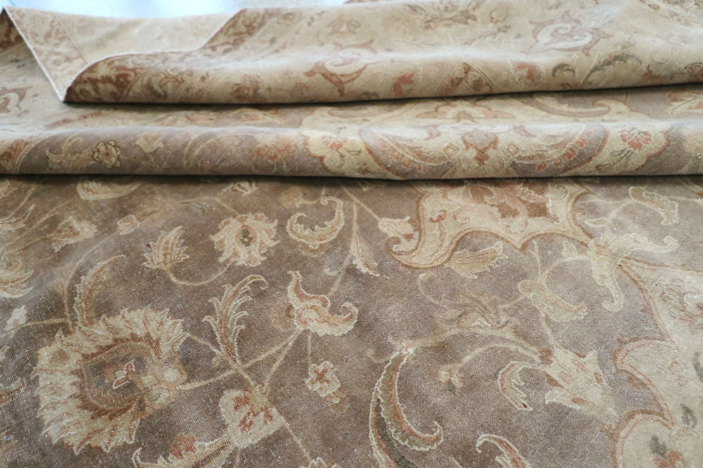 Vintage Persian Tabriz Carpet, No.13819 - Galerie Shabab