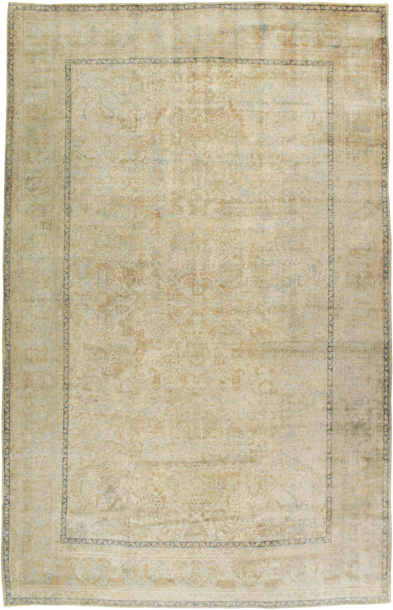 Antique Persian Lavar Kerman Carpet, No.13822 - Galerie Shabab