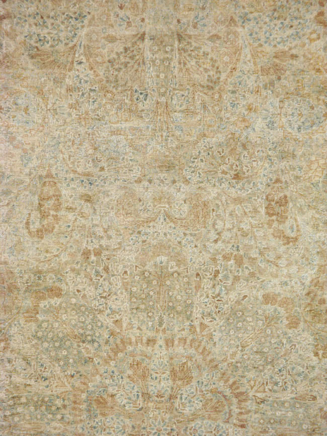 Antique Persian Lavar Kerman Carpet, No.13822 - Galerie Shabab